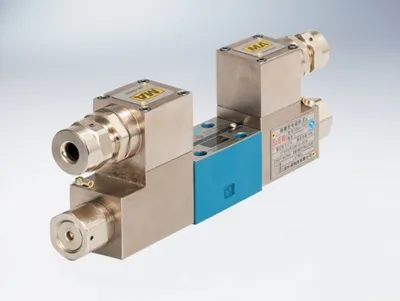 Válvula direccional con solenoide a prueba de explosiones (5X)
